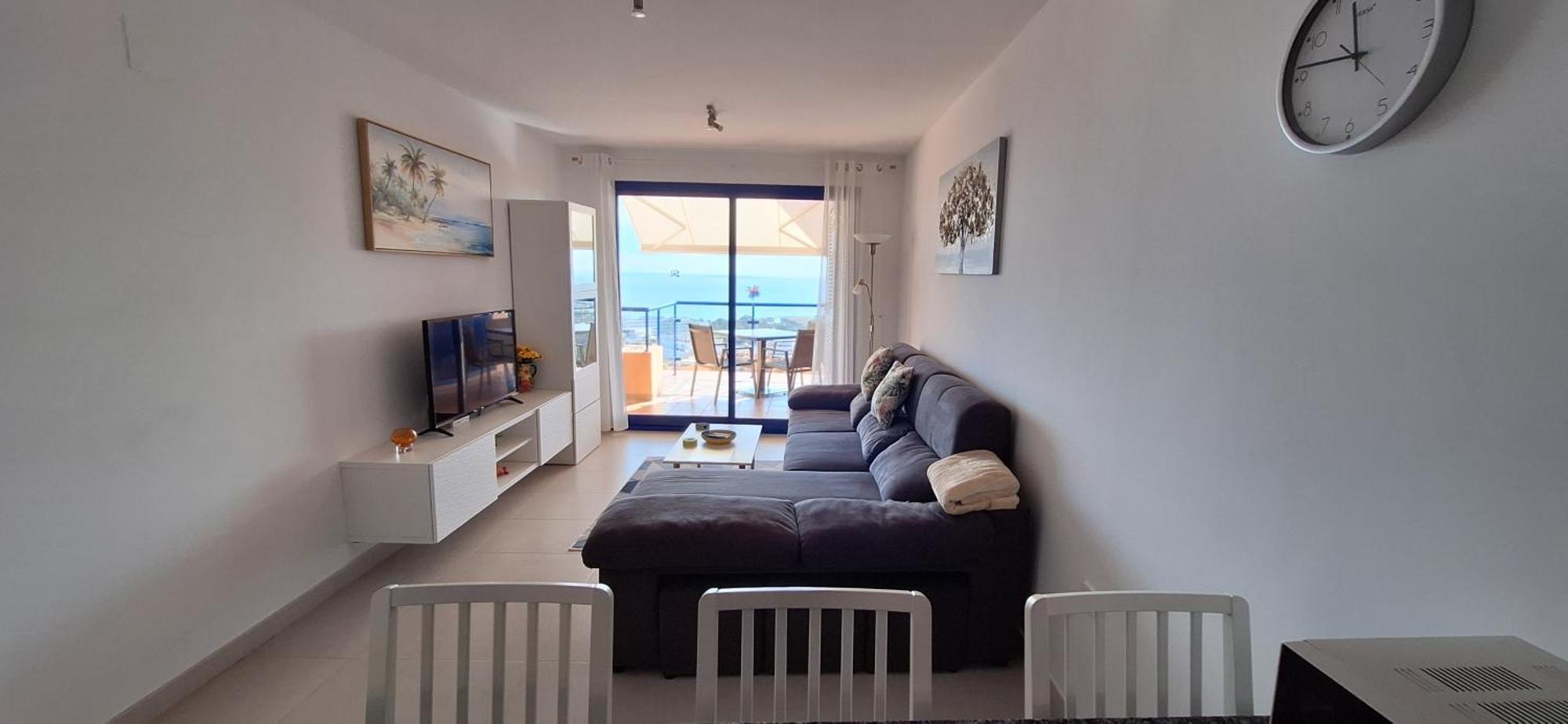 Sea View Cozy Apartment La Tanita Мохакар Экстерьер фото
