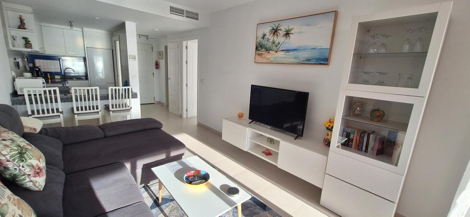 Sea View Cozy Apartment La Tanita Мохакар Экстерьер фото